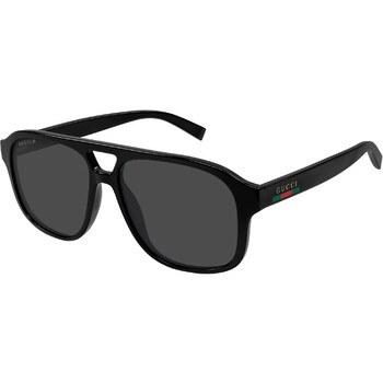 Polarized Grey Pilot Sunglasses GG1856S 005