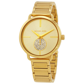 Portia Gold Dial Watch MK3639