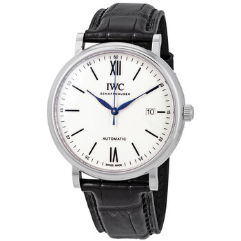 Portofino 150 Years White Dial Automatic Watch IW356519