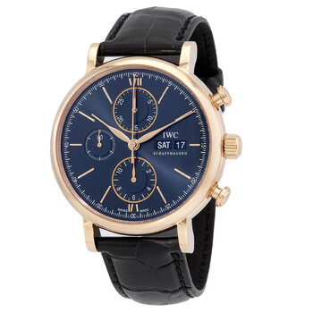 Portofino Chronograph Automatic Blue Dial Watch IW391035