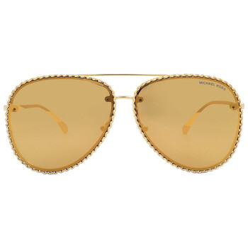 Portofino Gold Mirror Pilot Sunglasses MK1147 18967P