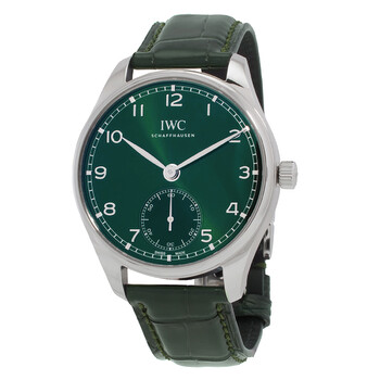Portugieser 40 Automatic Green Dial Watch IW358310