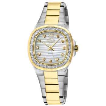 Potente Diamond Mother of Pearl Dial Watch 18203B