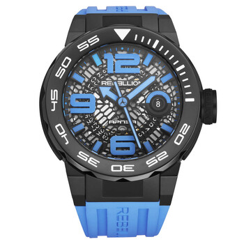 Predator Apnea Automatic Black Dial Watch RB.PAP.3H.TB.BL