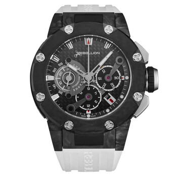Predator Chronograph Automatic Black Dial Watch RB.PR.CH.CA.CA