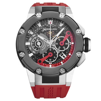 Predator Chronograph Automatic Black Dial Watch RB.PR.CH.TIBC.BKRD