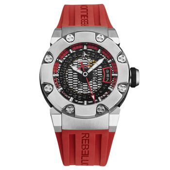 Predator S Automatic Black Dial Watch RB.PRS.3H.TI.RD