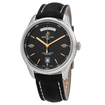 Premier Automatic Day and Date Chronometer Black Dial Watch A45340241B1X4