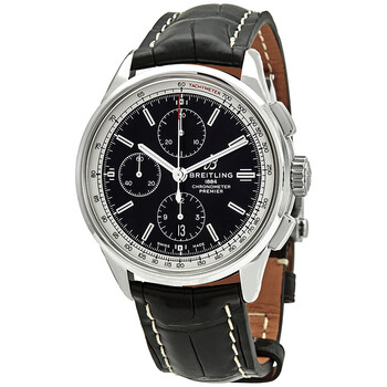 Premier Chronograph Automatic Chronometer Black Dial Watch A13315351B1P1