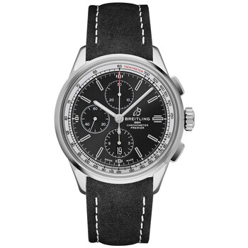 Premier Chronograph Automatic Chronometer Black Dial Watch A13315351B1X2