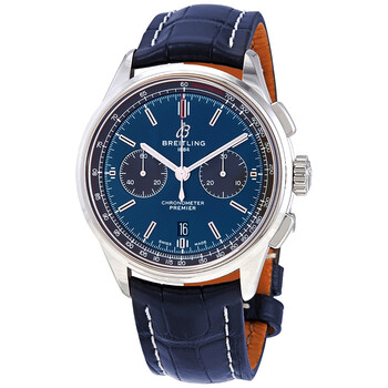 Premier Chronograph Automatic Chronometer Blue Dial Watch AB0118A61C1P1