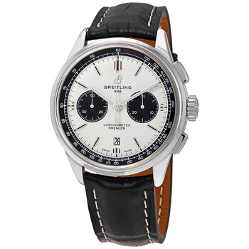 Premier Chronograph Automatic Chronometer Silver Dial Watch AB0118221G1P2
