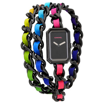 Premiere Electro Quartz Black Dial Watch H6950