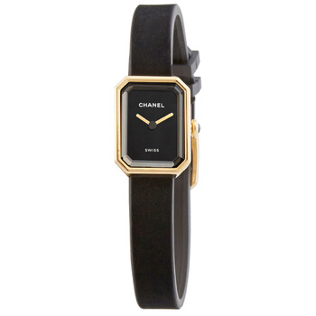 Premiere Quartz Black Dial Watch h6125