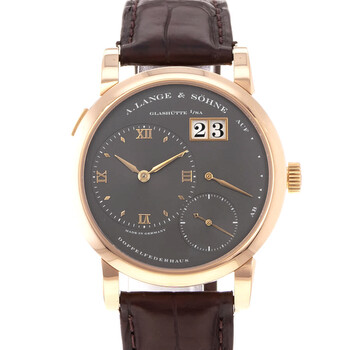 Preowned A. Lange  Sohne Grand Lange 1 Hand Wind Grey Dial Watch