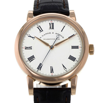Preowned A. Lange  Sohne Richard Lange Hand Wind Silver Dial Watch