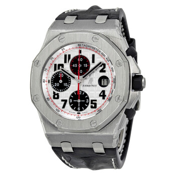 Preowned Audemars Piguet Royal Oak Offshore Chronograph Tachymeter Silver Dial Watch 26170ST.OO.D101CR.02