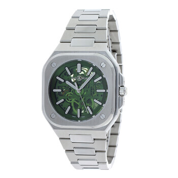 Preowned Bell and Ross Br 05 Green Dial Watch BR05AGNSKSTSST