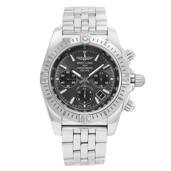 Preowned Breitling Chronomat Chronograph Automatic Chronometer Grey Dial Watch AB01151AF577388A