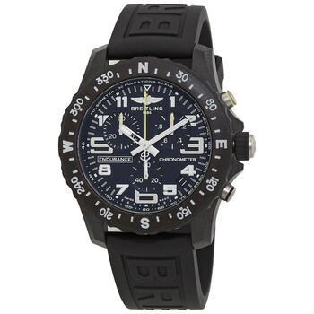Preowned Breitling Endurance Pro Chronograph Quartz Chronometer Black Dial Watch X82310E51B1S1