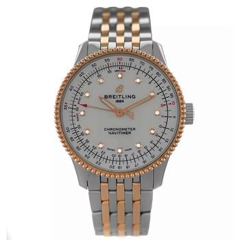 Preowned Breitling Navitimer Automatic White Dial Watch U17395