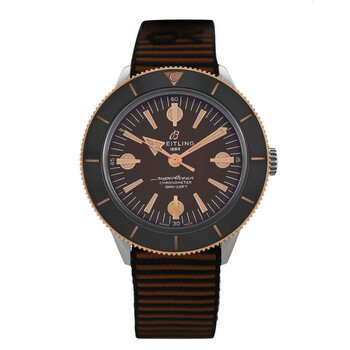 Preowned Breitling Superocean Heritage Automatic Brown Dial Watch U10370