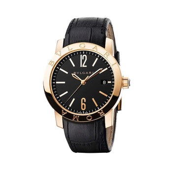 Preowned Bvlgari Bvlgari Bvlgari Black Dial Watch