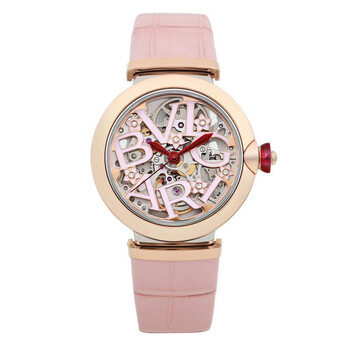 Preowned Bvlgari Lucea Sakura Automatic Pink Dial Watch