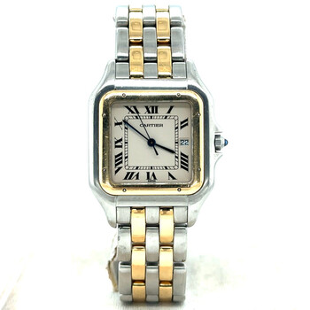 Preowned Cartier Panthere Quartz Silver Dial Watch