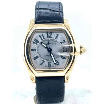 Preowned Cartier Roadster Automatic Silver Dial Watch W62005V2