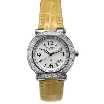 Preowned Charriol Columbus Quartz White Dial Watch CCR30.1