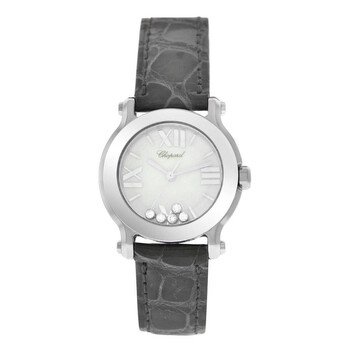 Preowned Chopard Happy Sport Quartz Grey Dial Watch