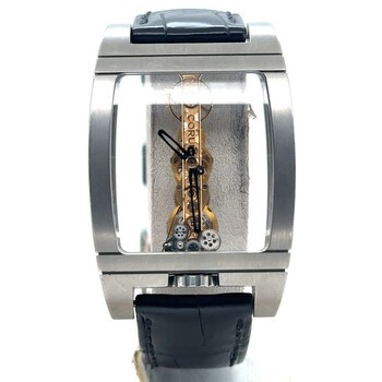 Preowned Corum Mr. Golden Bridge Hand Wind Watch 113.700.040002