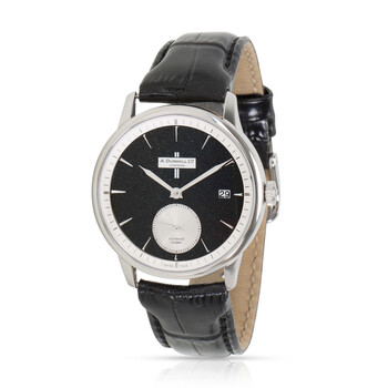Preowned Dunhill Classic Crushed Black Diamond Black Dial Watch DCM06848