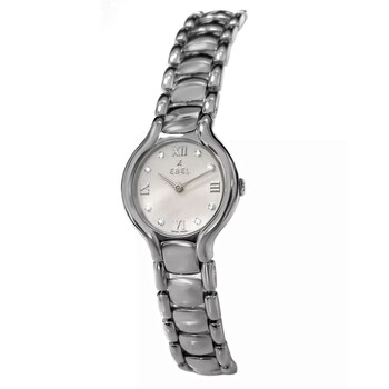 Preowned Ebel Beluga Quartz Diamond Silver Dial Watch E9157421