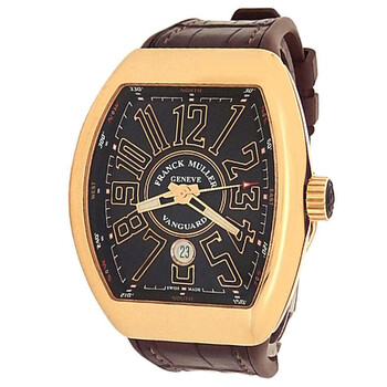 Preowned Franck Muller Vanguard Automatic Black Dial Watch V 45 SC DT