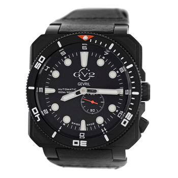 Preowned Gevril XO Submarine Automatic Black Dial Watch