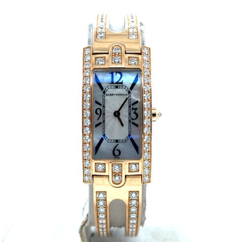 Preowned Harry Winston Avenue Quartz Diamond Watch 330LQR