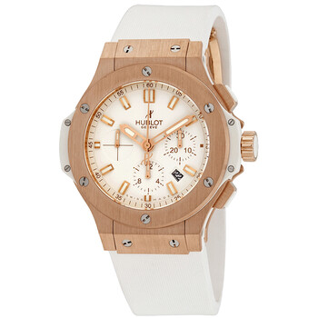 Preowned Hublot Big Bang Chronograph White Dial Watch 301.PE.2180.RW