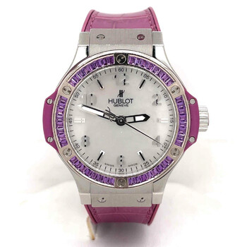 Preowned Hublot Big Bang Mother of Pearl Dial Watch 361.SV.6010.LR.1905