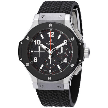 Preowned Hublot Big Bang Steel Ceramic Chronograph Automatic Watch 301.SB.131.RX