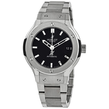 Preowned Hublot Classic Fusion Black Dial Watch 565.NX.1170.NX