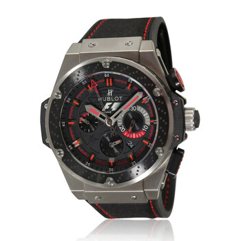 Preowned Hublot F1 King Power Chronograph Black Dial Watch 703.ZM.1123.NR.FM010