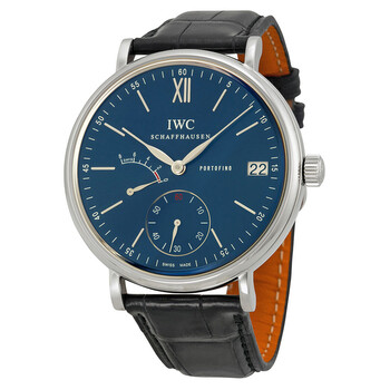Preowned IWC Portofino Hand Wind Blue Dial Watch IW510106