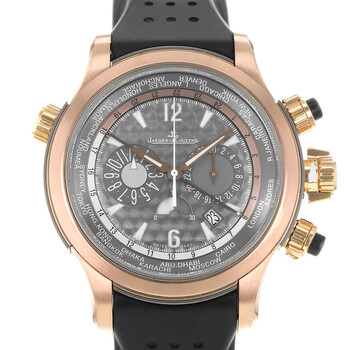 Preowned JaegerLeCoultre Master Compressor Chronograph Automatic Grey Dial Watch 150.2.22