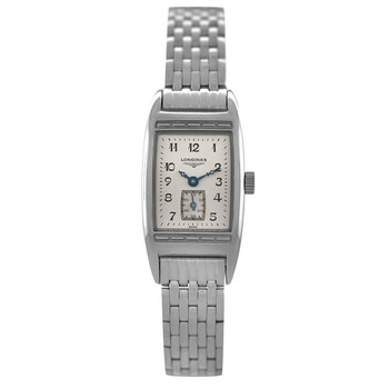 Preowned Longines Bellearti Quartz Silver Dial Watch L2.194.4.73.2