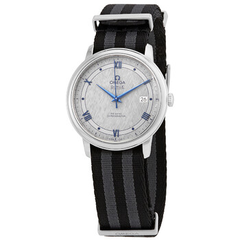 Preowned Omega De Ville Prestige Automatic Chronometer Grey Dial Watch 424.10.40.20.06.002