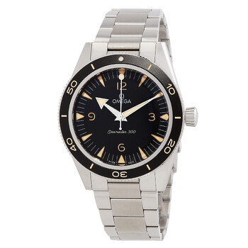 Preowned Omega Seamaster Automatic Chronometer Black Dial Watch 234.30.41.21.01.001