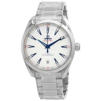 Preowned Omega Seamaster Automatic Chronometer White Dial Watch 522.10.41.21.04.001