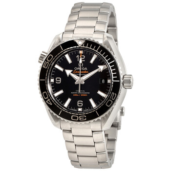 Preowned Omega Seamaster Planet Ocean Automatic Chronometer Black Dial Watch 215.30.40.20.01.001